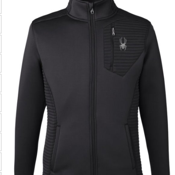 New! Spyder Men's Venom Full-Zip Jacket - Picture 1 of 6